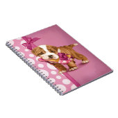 Carnet Chiot anglais de bouledogue (Côté Droit)