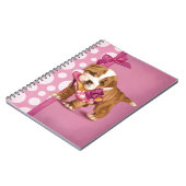 Carnet Chiot anglais de bouledogue (Côté gauche)