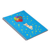 Carnet Chiot avec ballons (Côté Droit)