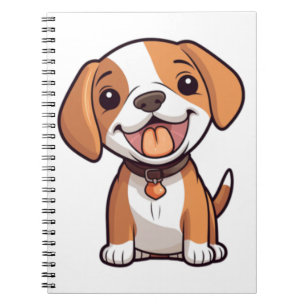 Carnet Chiot Beagle Kawaii