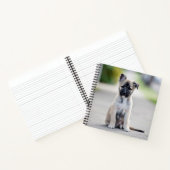 Carnet Chiot berger allemand sur le sentier (Intérieur)