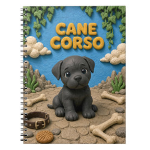 Carnet Chiot Cane Corso Mignon, Bébé Chien