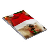 Carnet Chiot de Bichon Frise utilisant le costume de Père (Côté Droit)