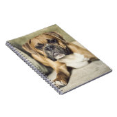 Carnet Chiot de boxeur de faon (Côté Droit)