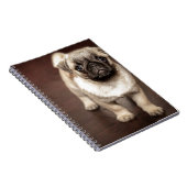 Carnet Chiot de carlin (Côté Droit)