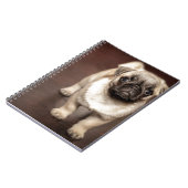 Carnet Chiot de carlin (Côté gauche)