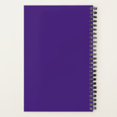 Carnet Chiot d'or - Violet - (Verso)