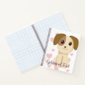 Carnet Chiot doux (Intérieur)