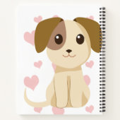 Carnet Chiot doux (Dos)