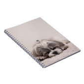 Carnet Chiot endormi (Côté Droit)