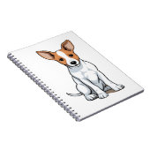 Carnet Chiot Kawaii Basenji (Côté Droit)