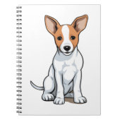 Carnet Chiot Kawaii Basenji (Devant)