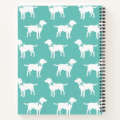 Carnet Chiot Labrador noir (Dos)