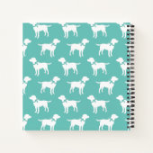 Carnet Chiot Labrador noir (Dos)