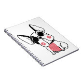 Carnet chiot mignon (Côté Droit)