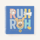 Carnet Chiot Scooby-Doo "Ruh Roh" (Devant)