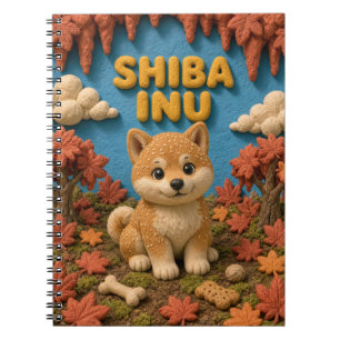 Carnet Chiot Shiba Inu Mignon, Bébé Chien