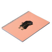 Carnet Chiot Teckel (Côté gauche)