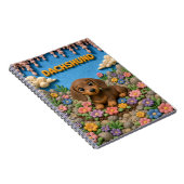 Carnet Chiot Teckel Mignon, Bébé Chien (Côté Droit)