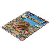 Carnet Chiot Teckel Mignon, Bébé Chien (Côté gauche)