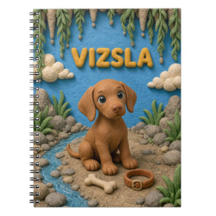 Carnet Chiot Vizsla Mignon, Bébé Chien