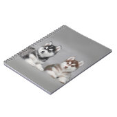 Carnet chiots de husky sibérien (Côté gauche)