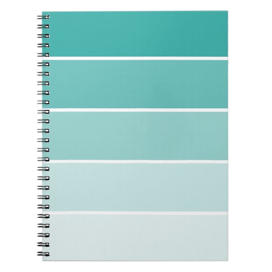 Carnet Chip bleu turquoise (Devant)