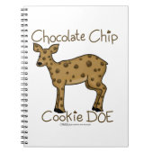 Carnet Chip chocolat Cookie Doe (Devant)