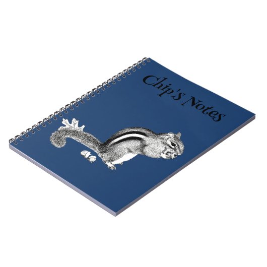 Carnet Chipmunk (Côté gauche)