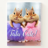 Carnet Chipmunk Ballerina Duo (Dos)