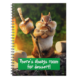 Carnet Chipmunk Mangant Marshmallow
