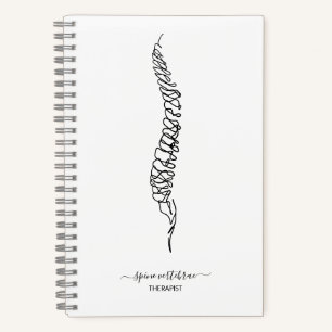 Carnet Chiropraticien Moderne Thérapeute en Massage du Ra