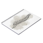 Carnet chiropratique, chiropraticien, cadeau Chiro (Côté gauche)