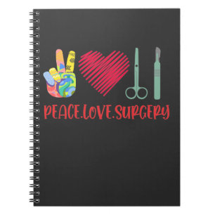 Carnet Chirurgie amusante Technologue chirurgical Travail