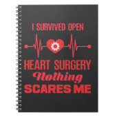 Carnet Chirurgie cardiaque ouverte Survivant Obtenez une  (Devant)