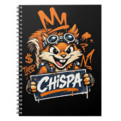 Carnet Chispa Graffiti Squirrel Spiral Notebook (Devant)