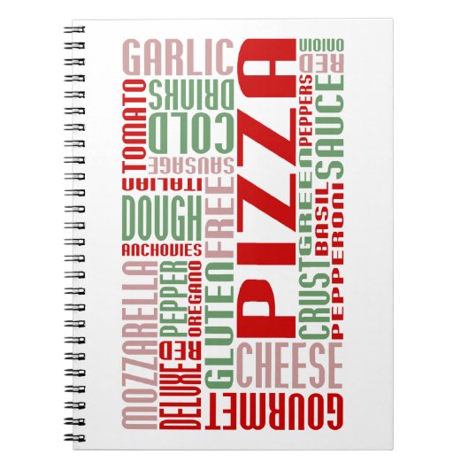 Carnet chitChat à la pizza (Devant)