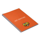 Carnet Chloe Orange (Côté Droit)