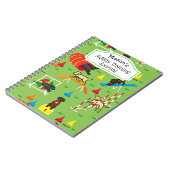 Carnet Choco d'entraînement sur l'agilité des chiens des (Côté gauche)