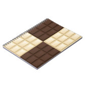 Carnet Chocolat Brown Et Blanc (Côté gauche)