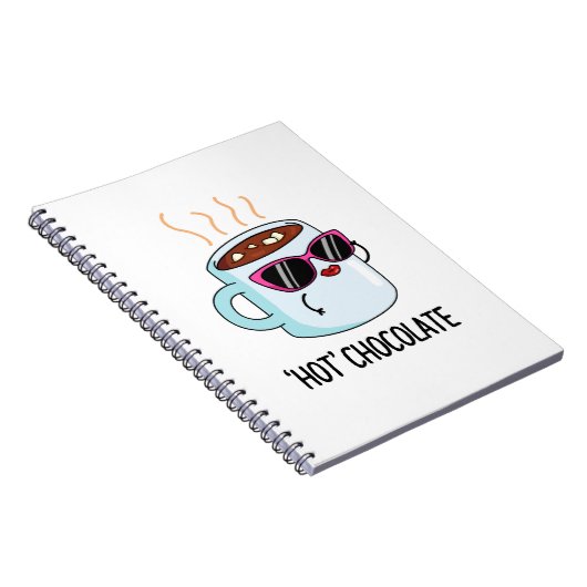 Carnet Chocolat Chaud Blague de Boisson Drôle  (Côté Droit)