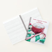Carnet Chocolat chaud et Sucre de canne Noël (Intérieur)