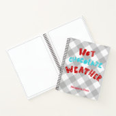 Carnet Chocolat Chocolat Chaud Personnalisé Météo Buffalo (Intérieur)