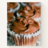 Carnet Chocolat Frosted Cupcakes Photographie alimentaire (Dos)