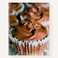 Chocolat Frosted Cupcakes Photographie alimentaire