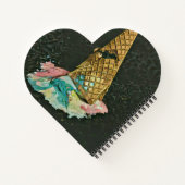 Carnet Chocolat glacé amant cadeau (Dos)