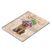 Carnet Chocolat Lab Pirate (Côté gauche)