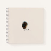 Carnet Chocolat mignon Labrador Chien - Bailey | Cadeau p (Devant)