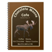 Carnet Chocolat Moose Café (Devant)