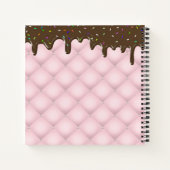 Carnet Chocolat Saupoudrer Gâteau Monogramme Recette livr (Dos)